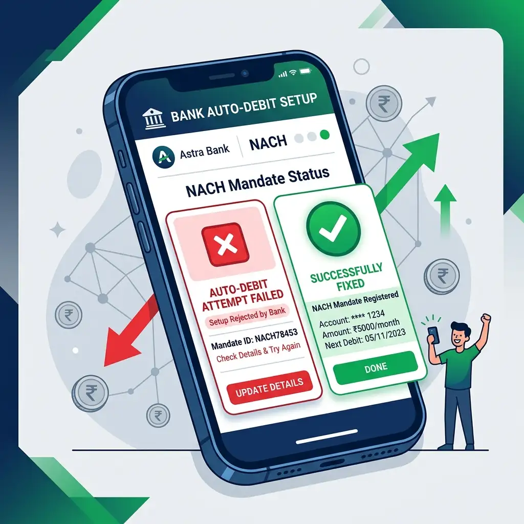 NACH Auto-Debit Fix